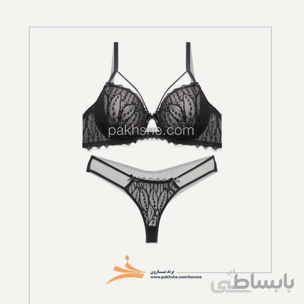 ست شورت و سوتین هارنس دار برند بارون کد 347001