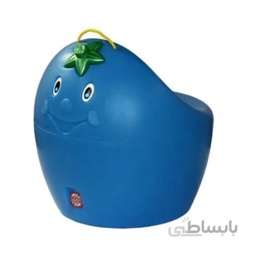 صندلی طرح چیکو زرد پر رنگ