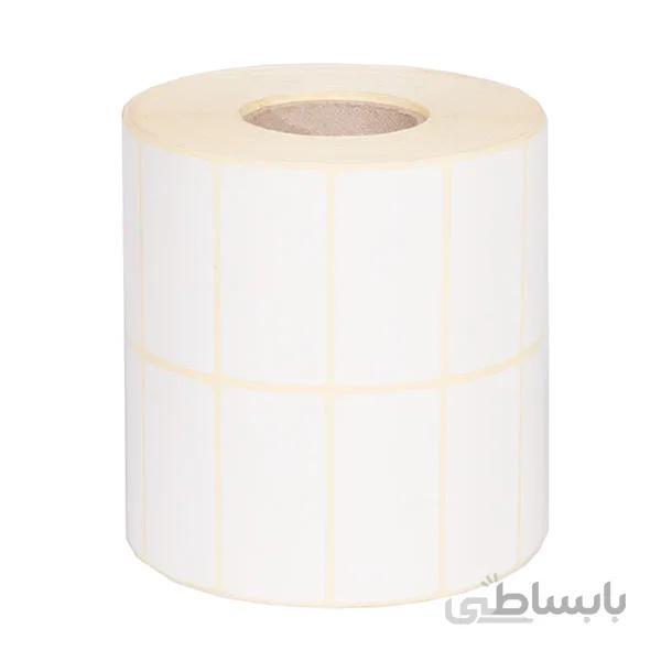 لیبل کاغذ 25 * 50 دو ردیف 4000 عددی