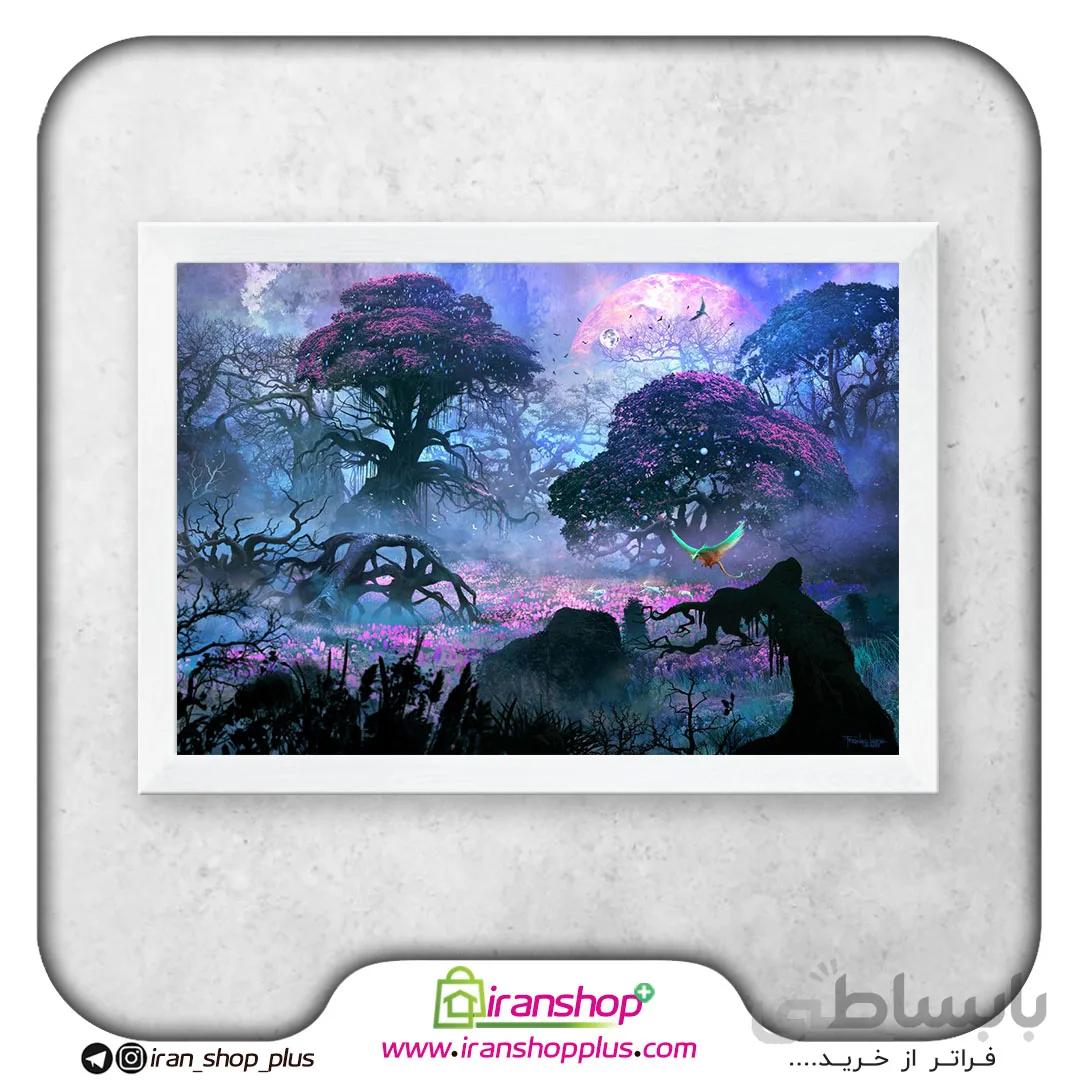 تابلو پوستر شکارچی مهتاب Moonlight Hunter