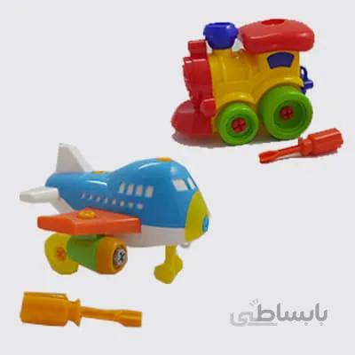 جیمبو لوکوموتیو و هواپیما