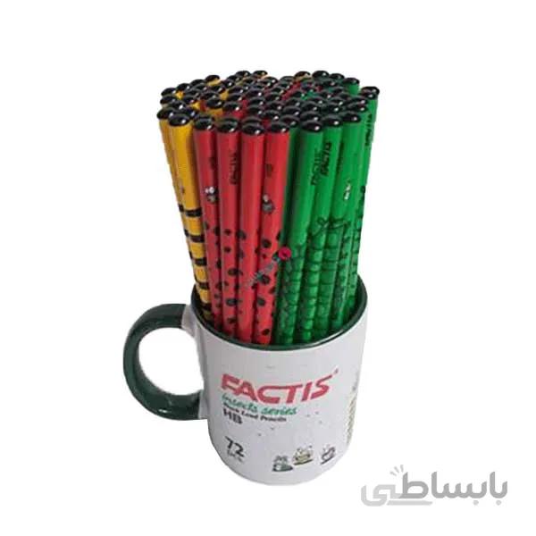 مداد مشکی فکتیس طرح حیوانات