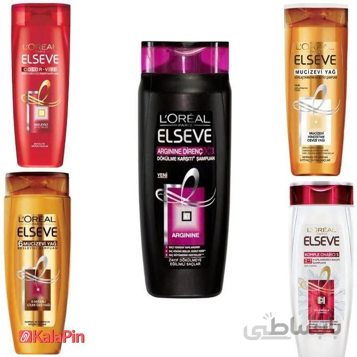 شامپو مو لورال سری L oreal Elseve حجم 450 میلی لیتر