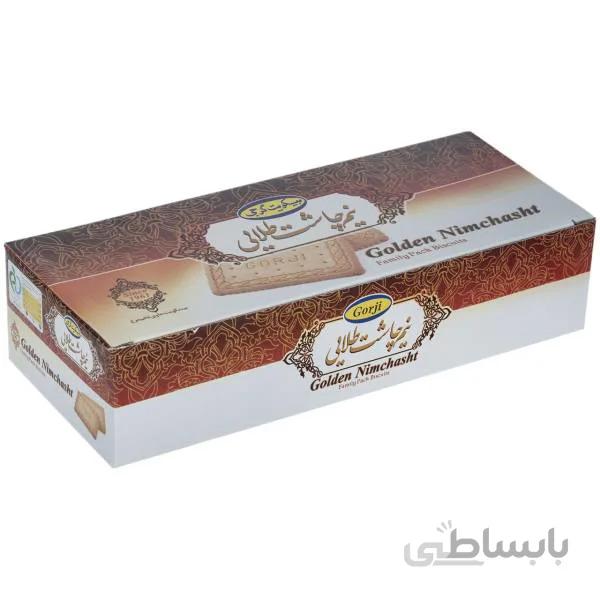 بیسکوئیت نیم چاشت طلایی گرجی