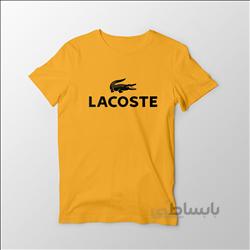 تیشرت زرد لاکوست