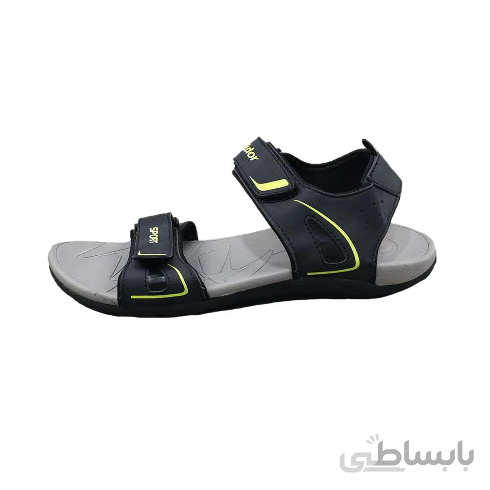 صندل پیاده روی طبی مردانه اسپرت (Sport) مدل D-704 آبی
