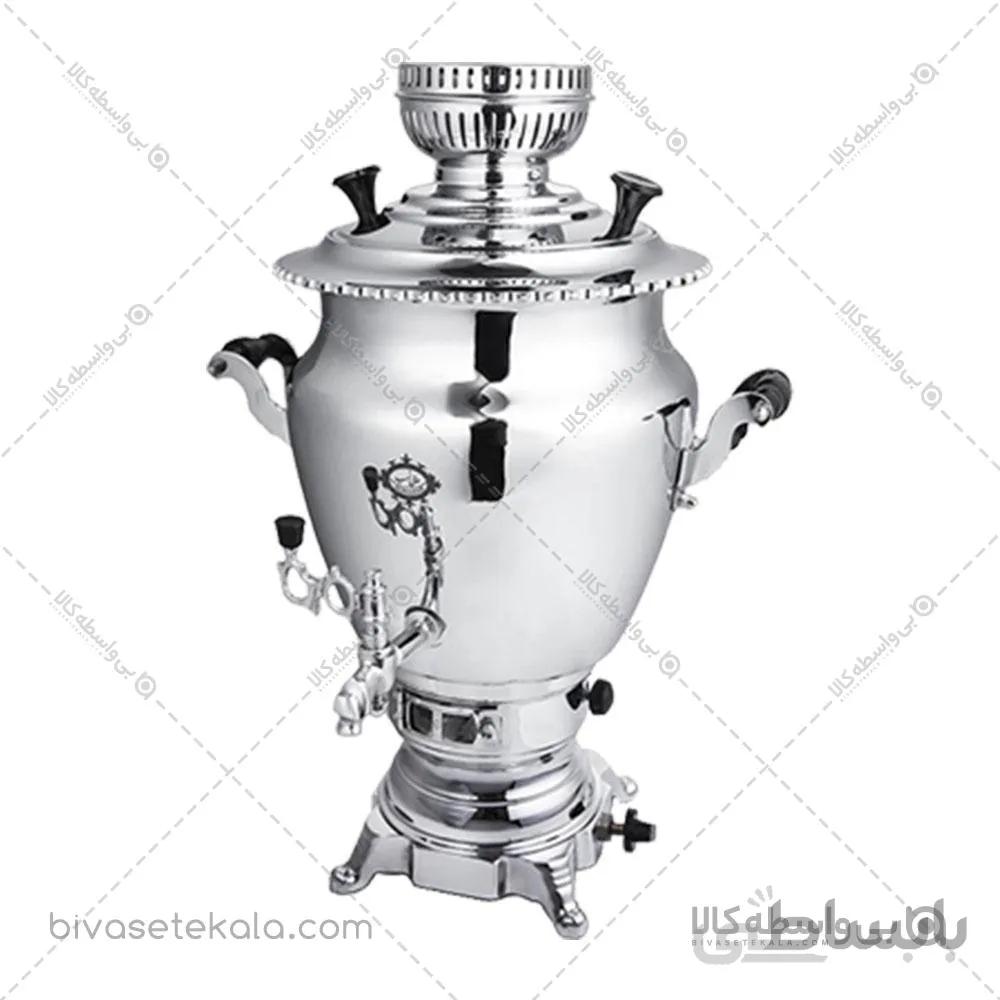 سماور گازی گنجینه سیمین عالی نسب ا Samovar de gas ganjine Simin Ali Nasab
