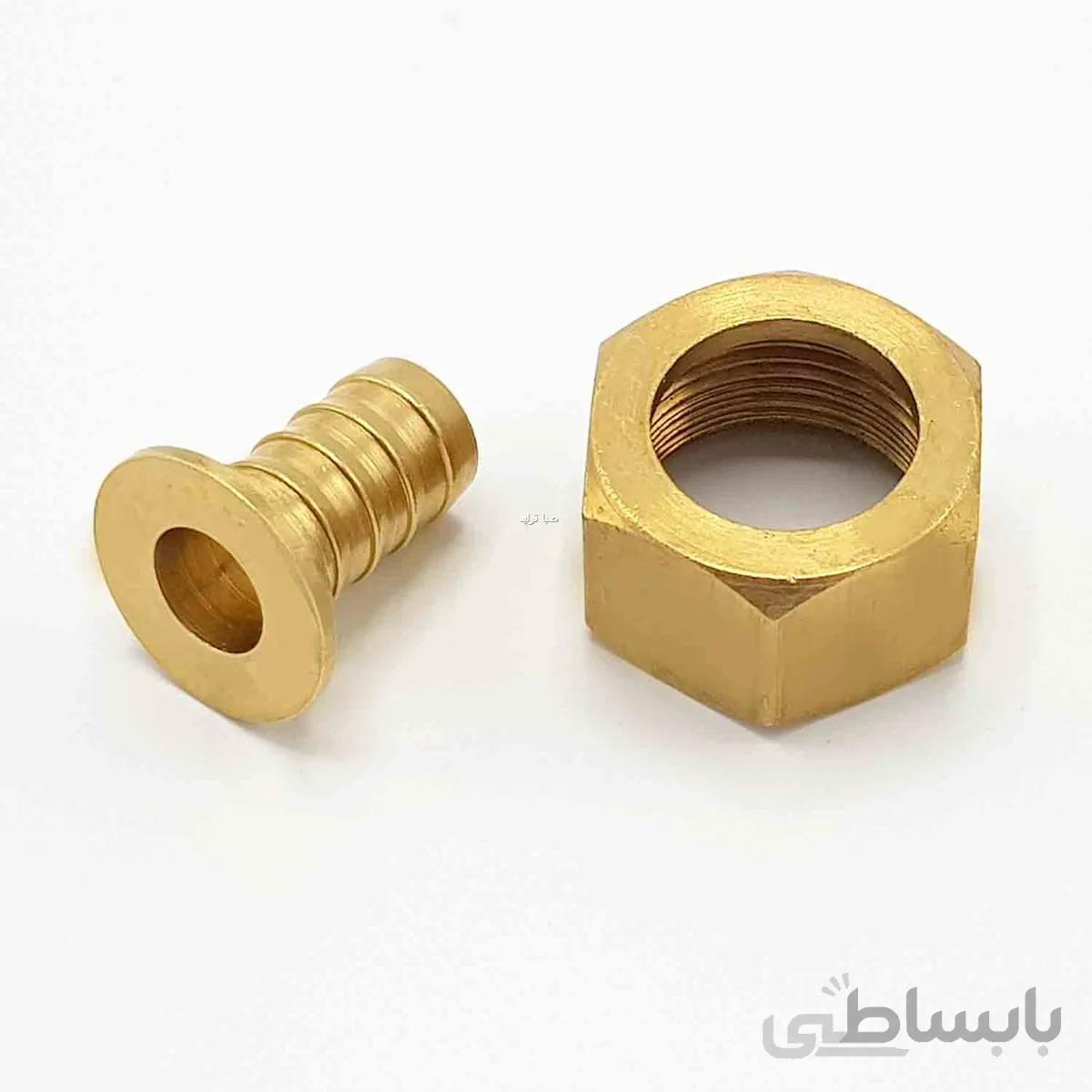 مهره و دنباله 3/4 به 14 (پکیج )