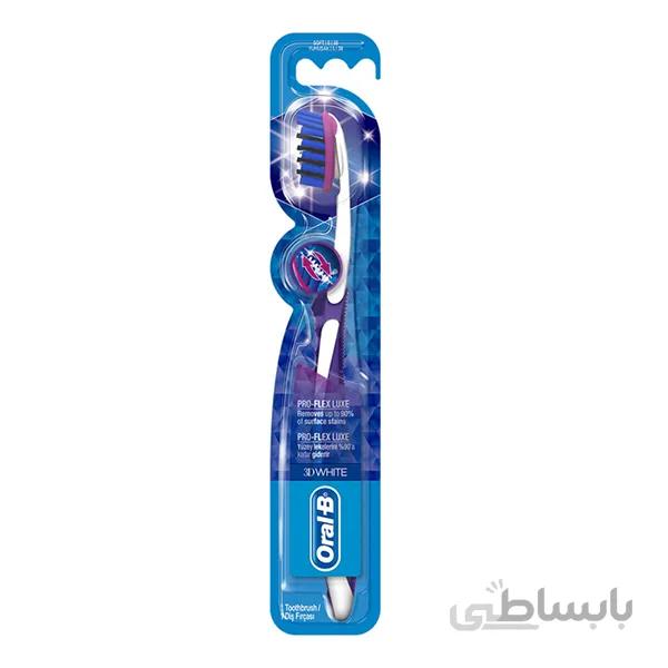 مسواک اورال بی مدل لوكس پرو فلكس - LUXE PRO FLEX 3D WHITE