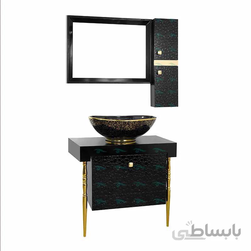 روشویی کابینتی آذین مشکی