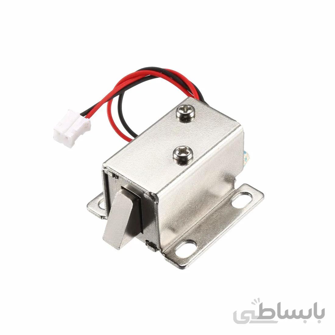 قفل برقی سلونوئیدی کوچک 12 ولت ا mini Solenoid electric lock