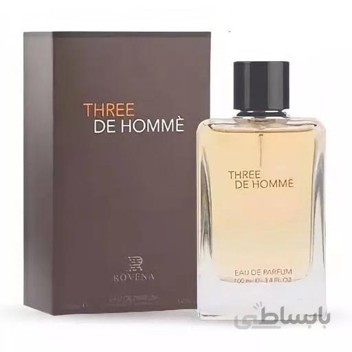 عطر ادکلن مردانه تق هرمس روونا (Rovena Terre d’Hermes) لیبل دار ا Rovena Three De Homme