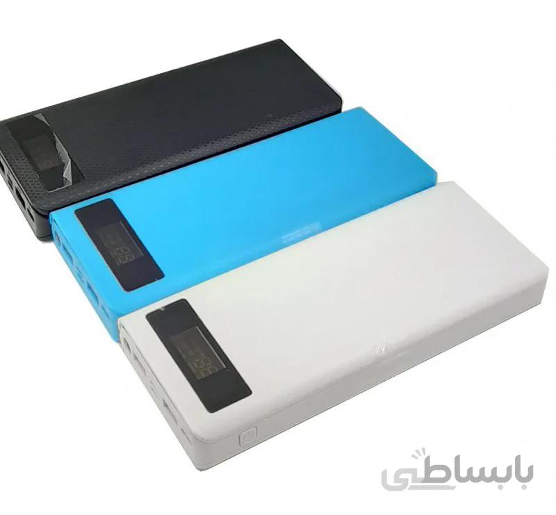 کیس پاوربانک فست شارژ VQ8 سه ورودی Micro – Type-C – Lightning و دو خروجی USB