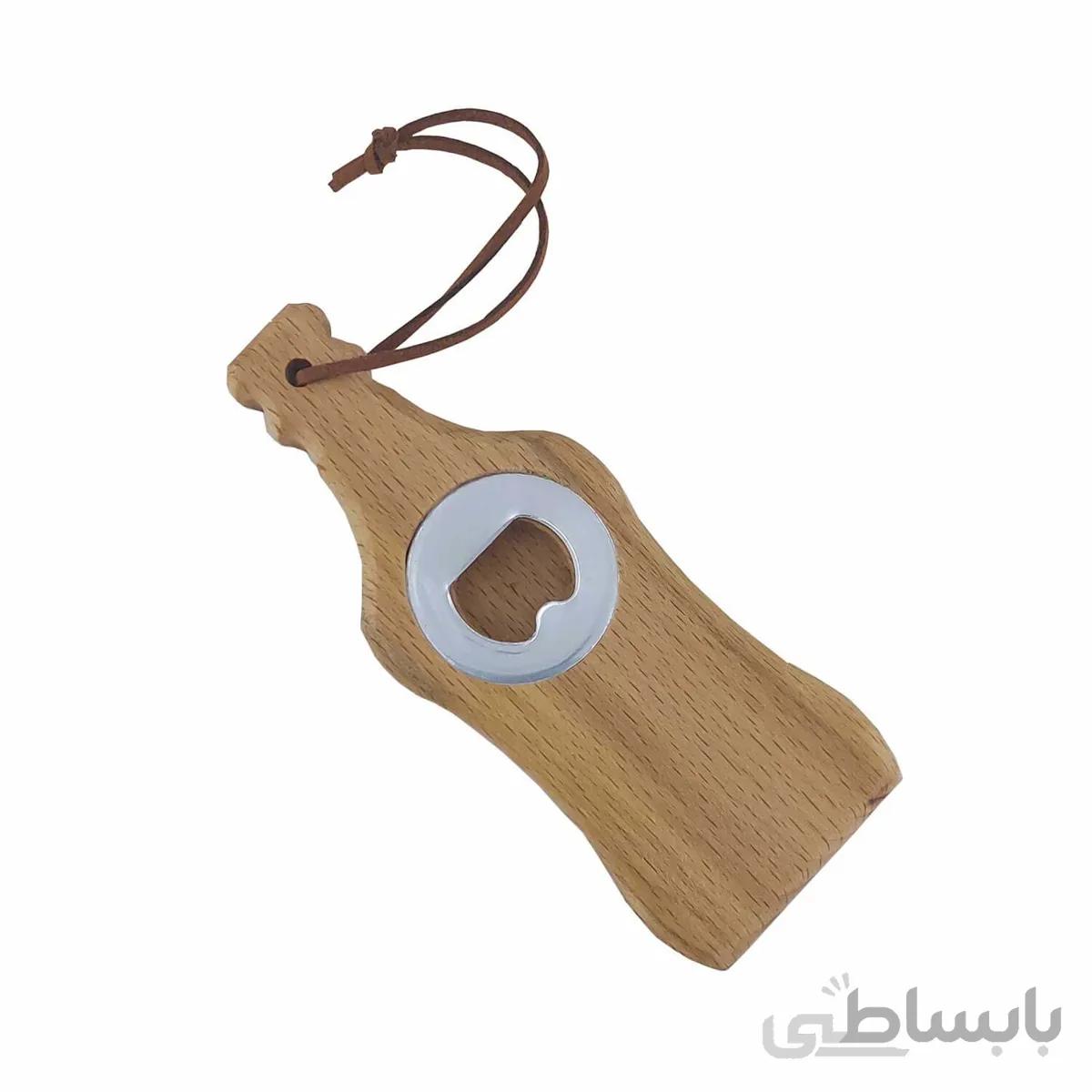 در باز کن چوبی مایا طرح بطری