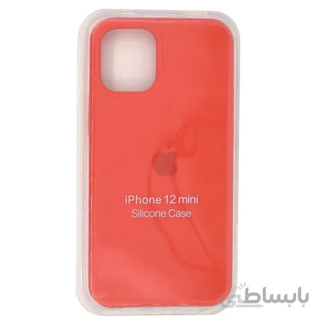 قاب گوشی اپل iPhone 12 Mini سیلیکونی اورجینال زیر باز مدل Nobel Plus