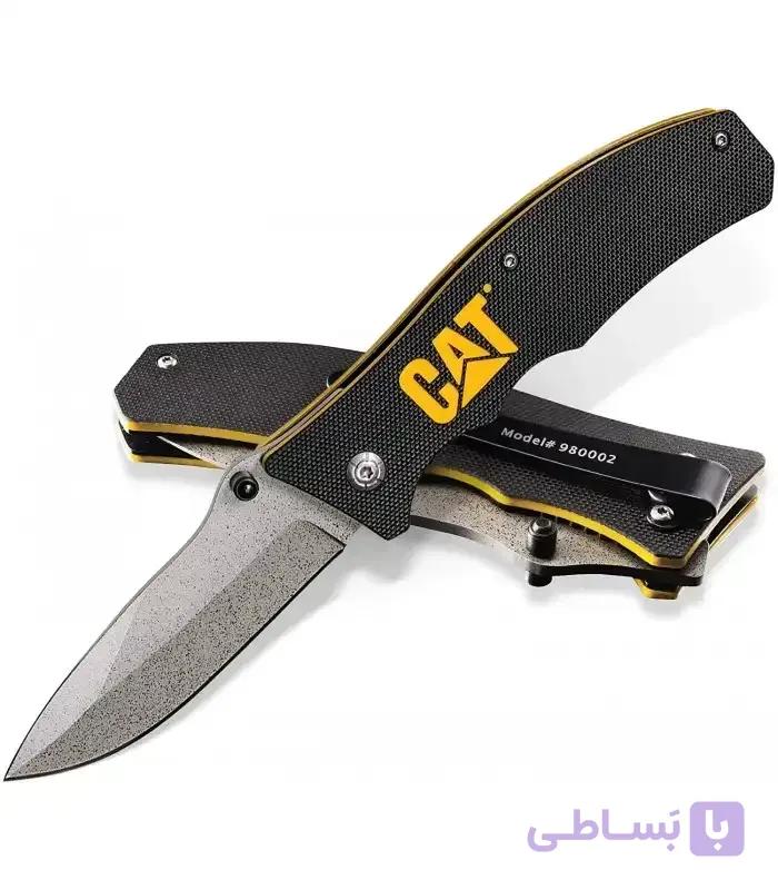 چاقو تاشو  980002 Drop-Point Folding Knife