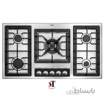 اجاق گاز ۵ شعله استیل کن مدل ۵۱۸M ا Can Gas Hob model 518M