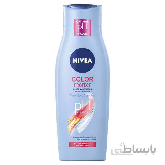 شامپو نیوا ۴۰۰ میل مخصوص موهای رنگ شده – Nivea Color Protect