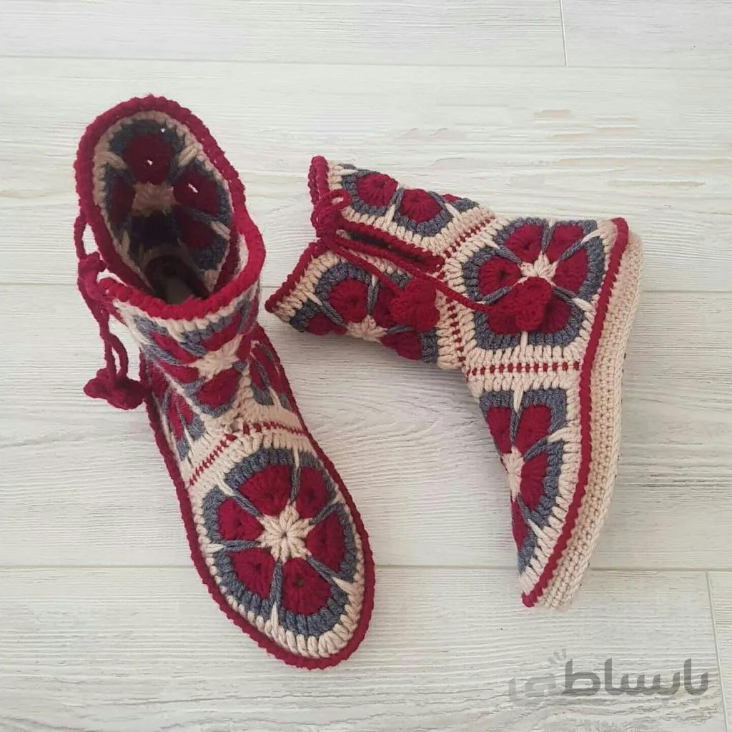 یم بوت بافتنی زنانهSidra مدل ret-oiu
