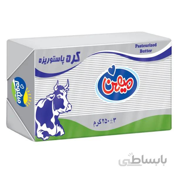 کره پاستوریزه 250 گرمی لفاف میهن باکس 24 عددی