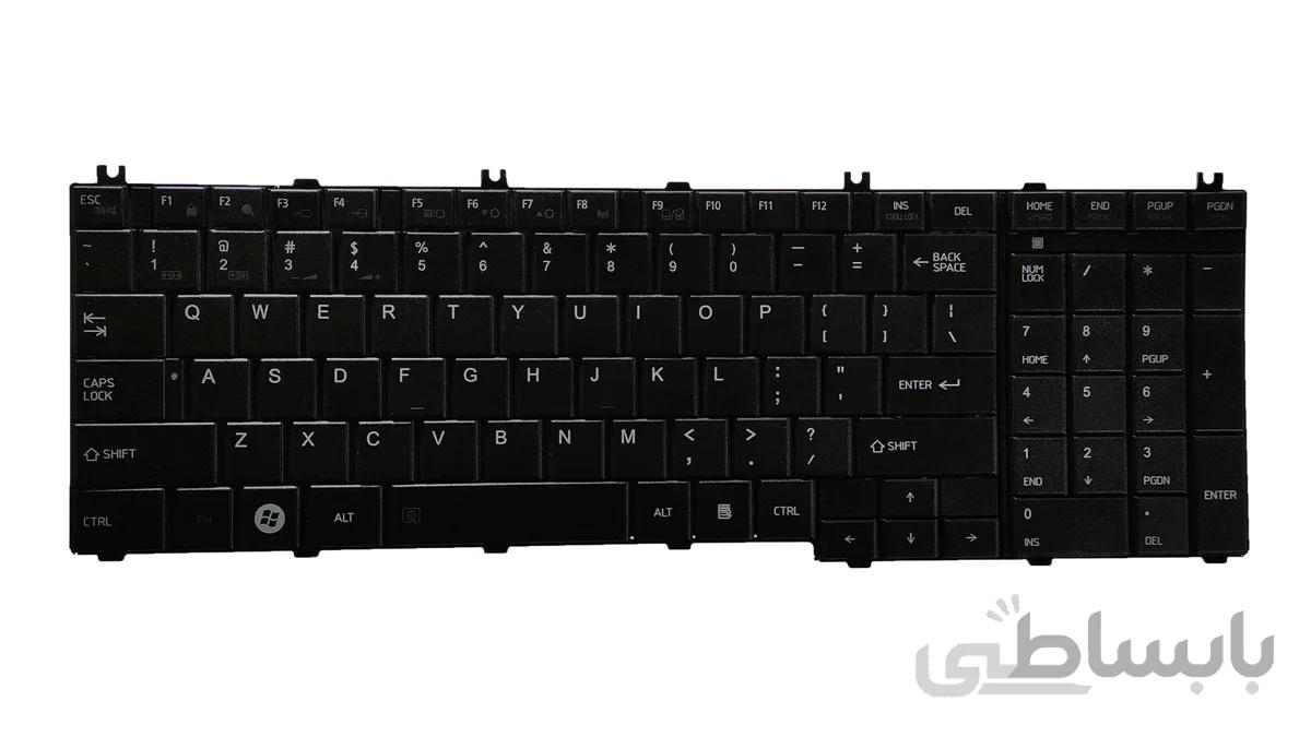 کیبورد لپ تاپ توشیبا TOSHIBA C650