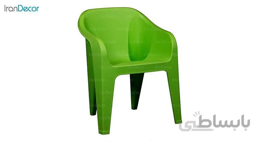 صندلی پلاستیکی دسته دار ناصر پلاستیک مدل 889