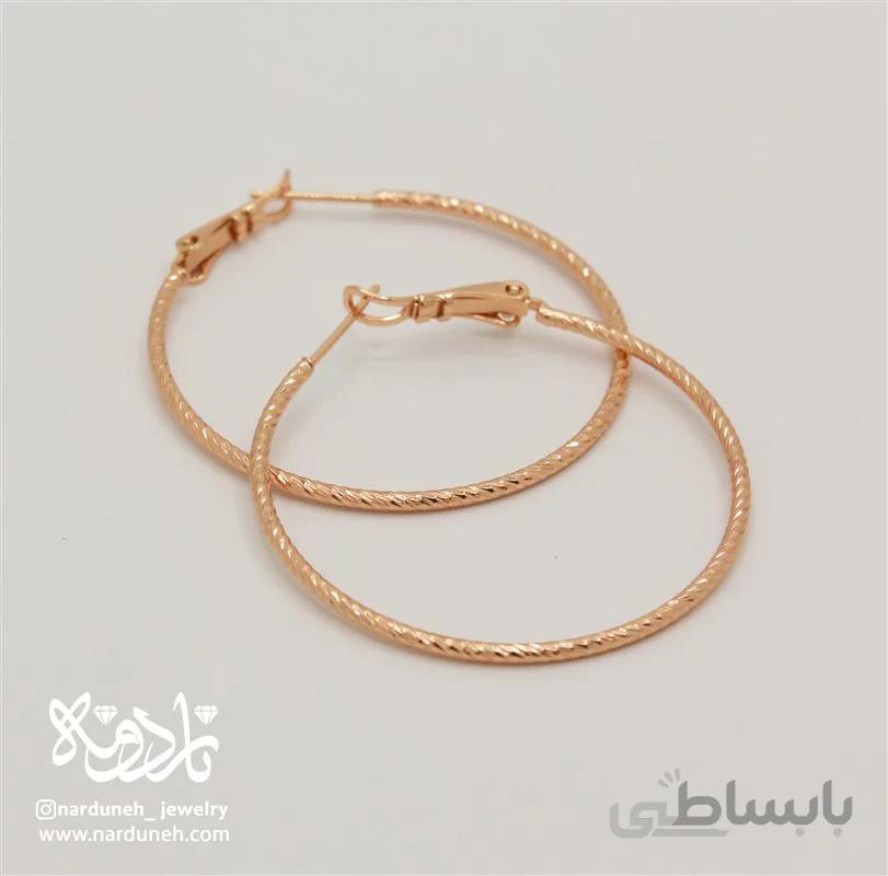 گوشواره حلقه ژوپینگ - 40mm