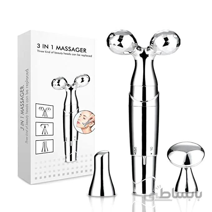 ماساژور غلتکی صورت ، 3-در-1 Massager