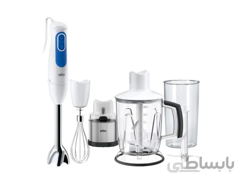گوشتکوب برقی براون مدل MultiQuick 3 Hand Blender MQ 3048 Hummus+ ا Braun MultiQuick 3 Electric Meat Grinder moddel MQ 3048 Hummus+