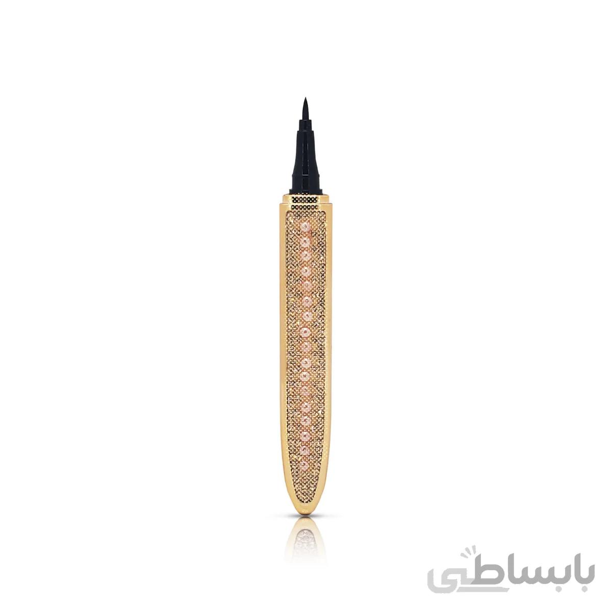 خط چشم KISS BEAUTY کیس بیوتی مدل نگین دار