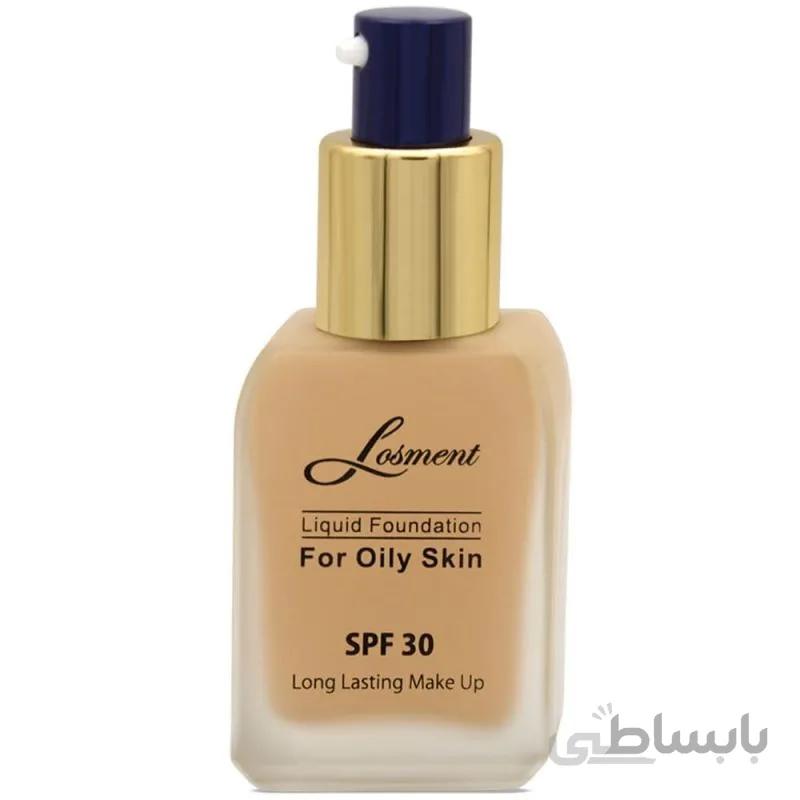کرم پودر فاقد چربی SPF30 لوسمنت حجم 30 میل
