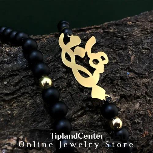 گردنبند اونیکس اسم بهنام ا Behnam-Onix-Necklaces