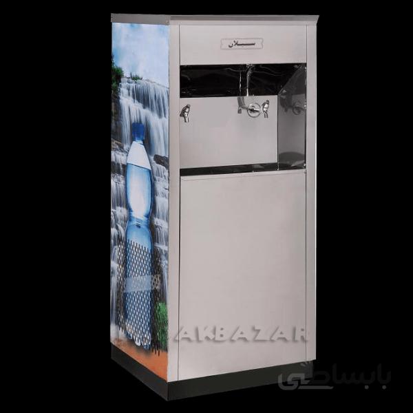 آبسردکن 2 شیر سبلان مدل SW25LB استیل صنعتی ضد زنگ