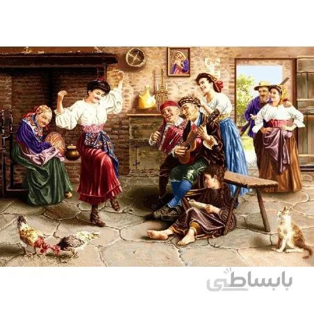 نخ و نقشه تابلو فرش فرانسوی کد 38 طرح سور و سات
