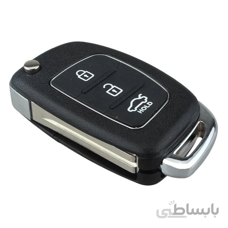 قاب ریموت هیوندای سانتافه ix45 سه دکمه