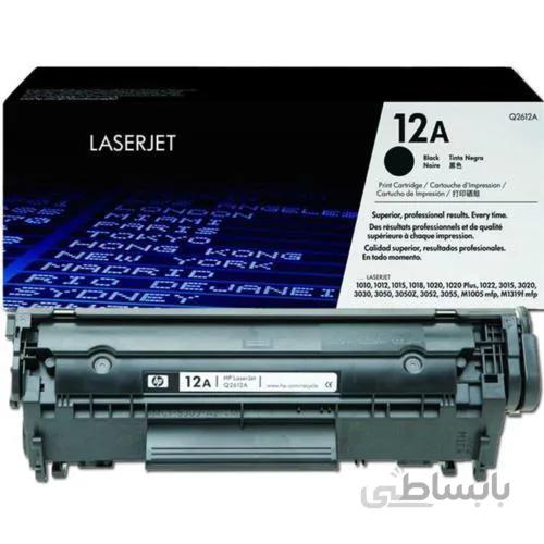 کارتریج طرح درجه 1 پرینتر لیزری اچ پی مدل 12a