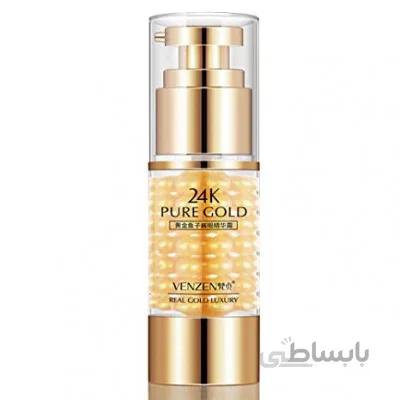 کرم دور چشم خاویار و طلای 24 K F ونزن VENZEN 24 Pure Gold Caviar Eye Cream