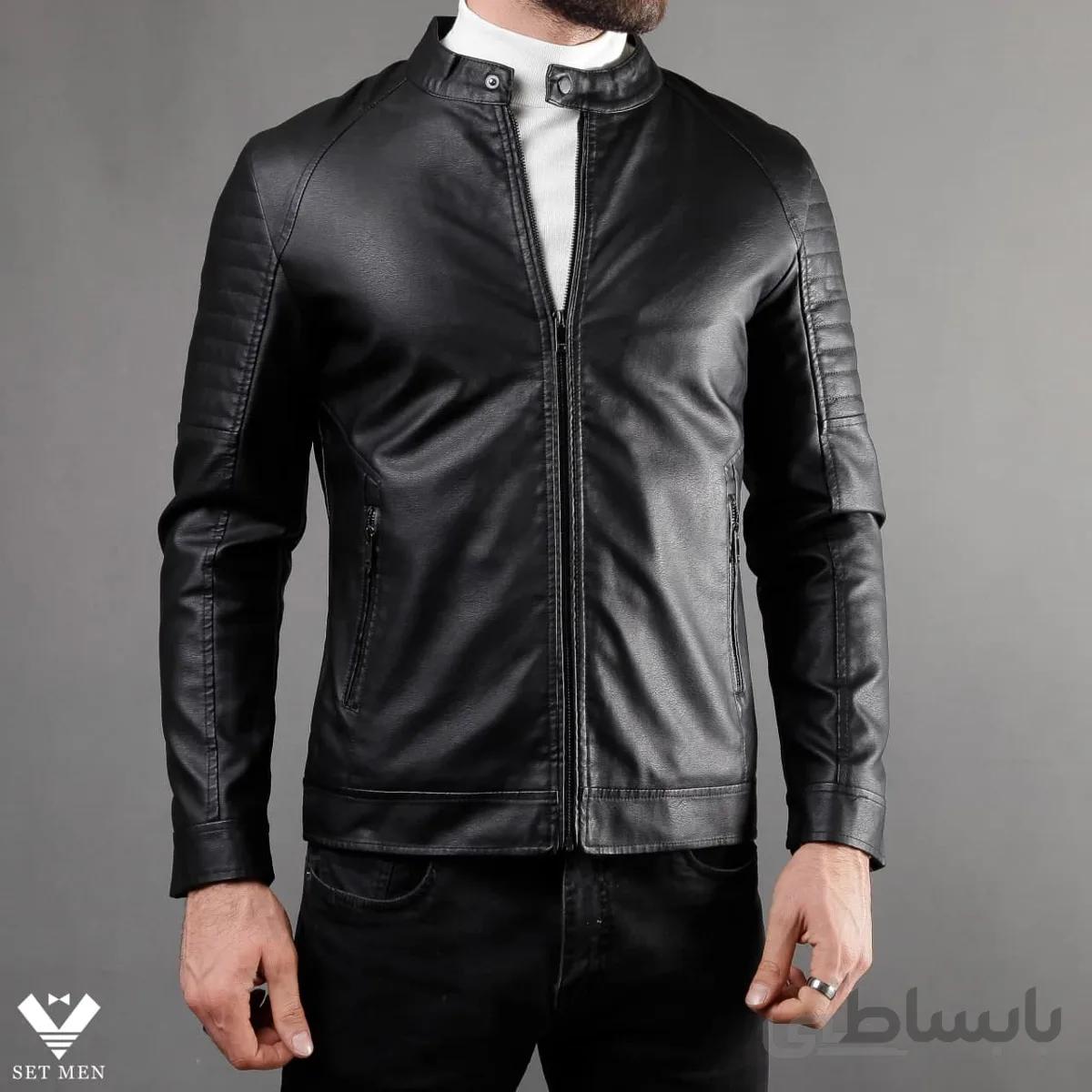 کاپشن چرم cch118