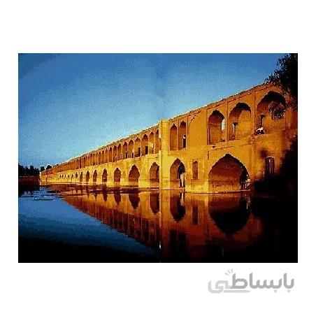 نخ و نقشه تابلو فرش ایرانی کد-42 زاینده رود