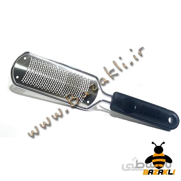 رنده استیل دسته پلاستیکی کف پا دنده ریز درجه یک