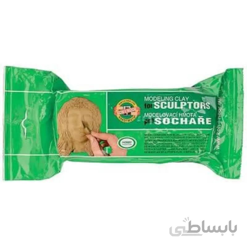 خمیر مجسمه سازی آرتیست 550g خاکی کوه نور کد698
