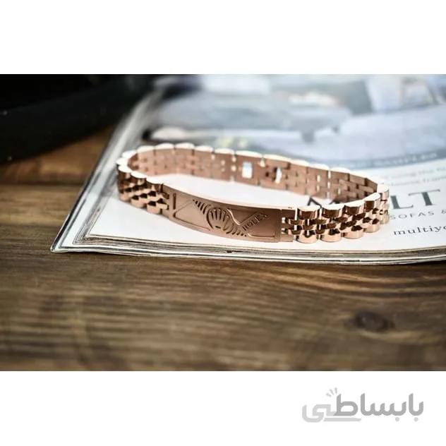 دستبند مردانه استیل کد 456699