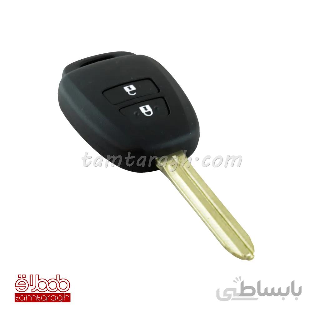 قاب ریموت فابریک تویوتا یاریس دو دکمه