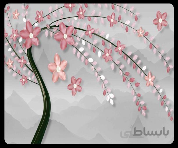 پوستر گل سه بعدی 062