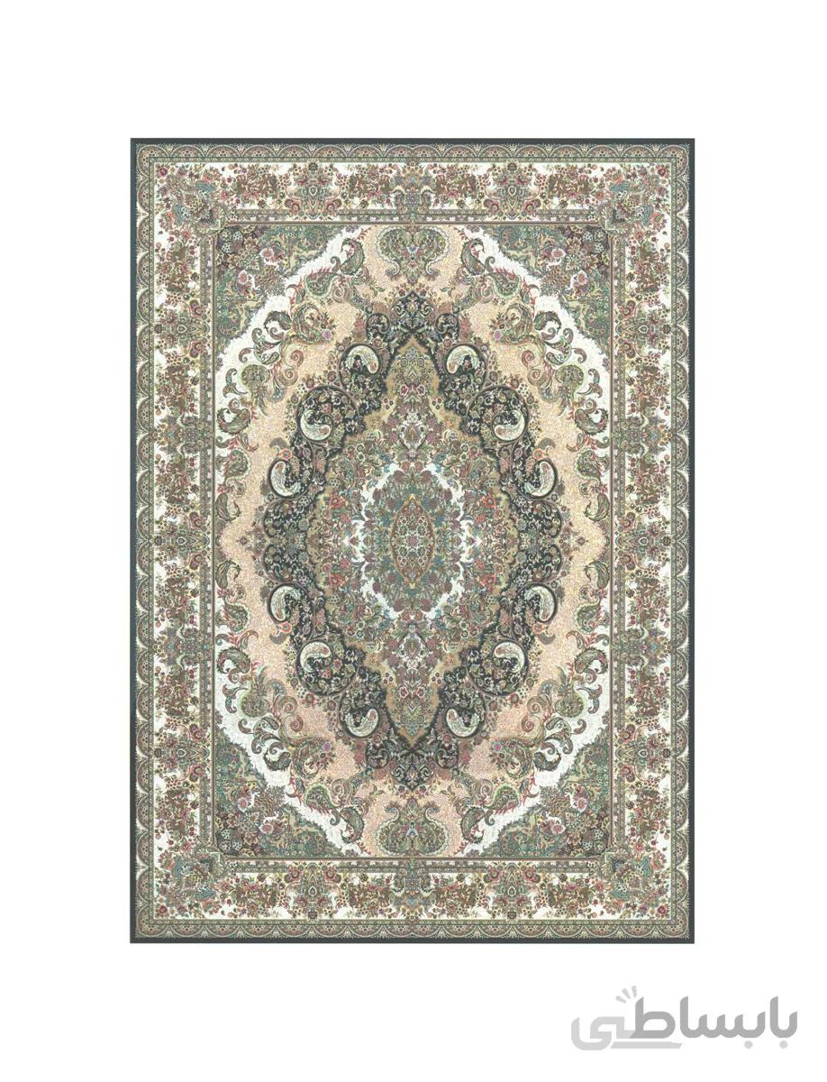 فرش 1000 شانه تارا طرح موج دریا ا Taracarpet