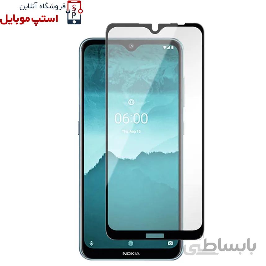 گلس نوکیا NOKIA 7.2 مدل شیشه ای فول تمام صفحه