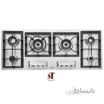 اجاق گاز ۶ شعله استیل البرز مدل S6121 ا steelalborz oven model S6121