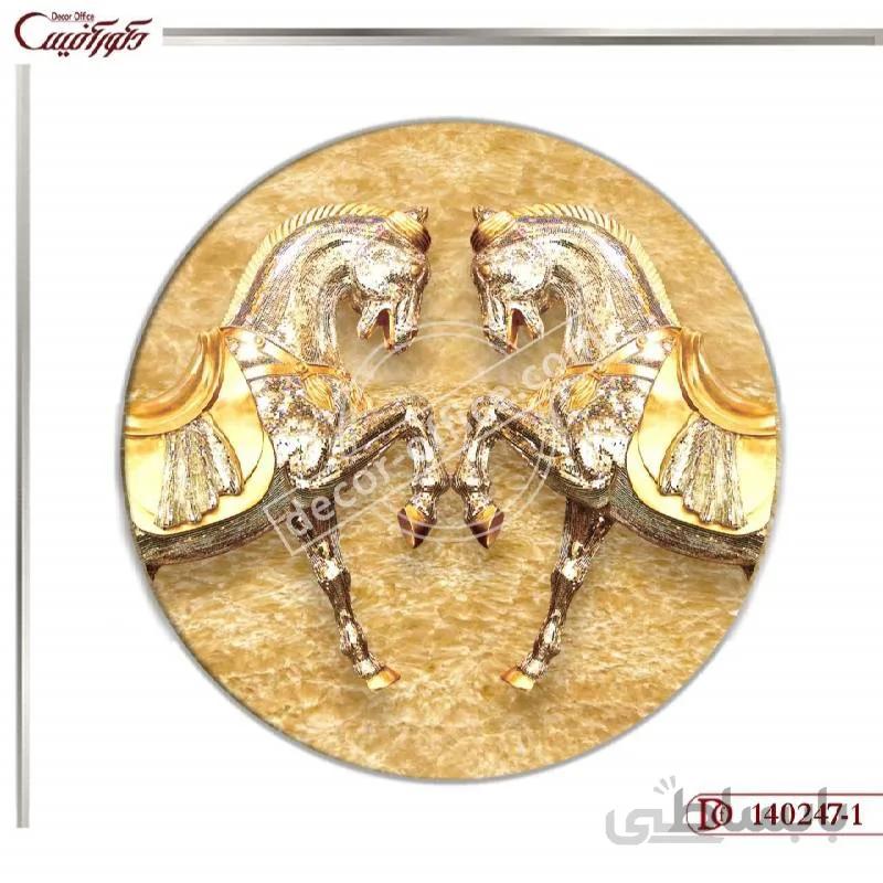 تابلو دیواری دایره 0247 ا Circular wall painting 0247