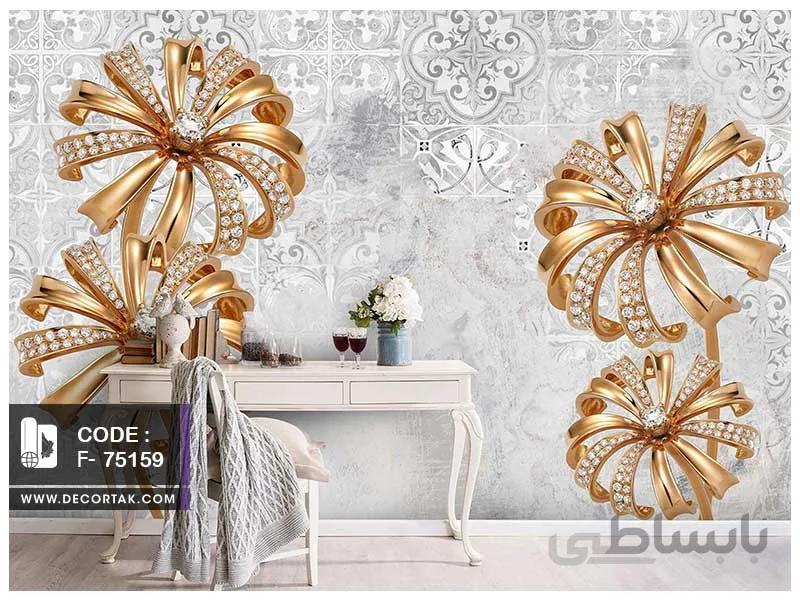 پوستر دیواری گل کد F-75159