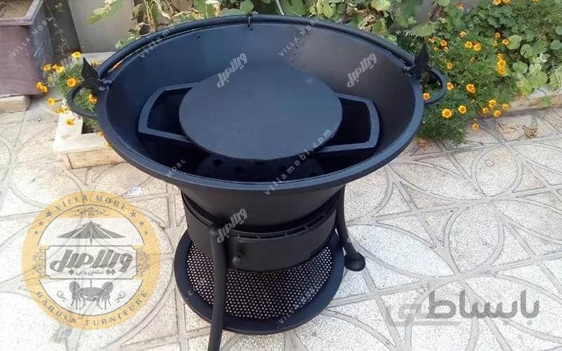 آتشدان هیزم سوز تیپ دو